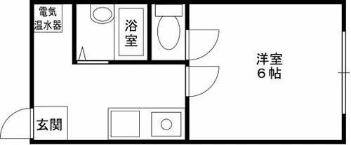 ディバージョン久宝寺【3階】の間取り