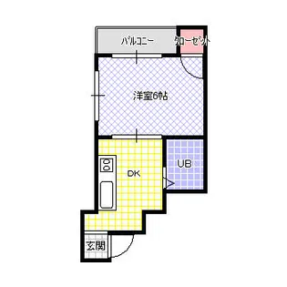 青野ビル【302号室】の間取り