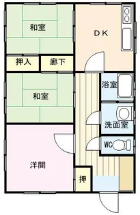 福岡県宗像市平井2丁目【一戸建】の間取り