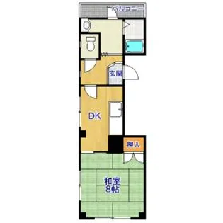 サンシャイン下沢【301号室】の間取り