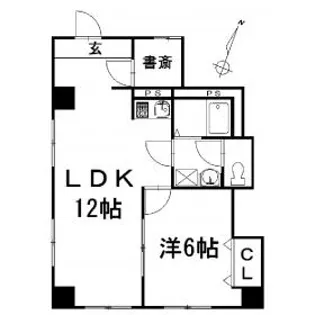 松丘ハイツ【1階】の間取り