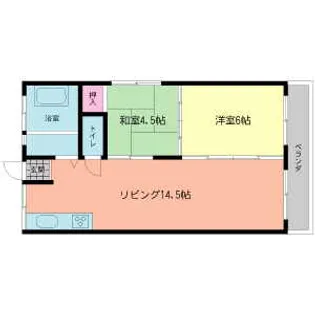 大光ハイツ【303号室】の間取り