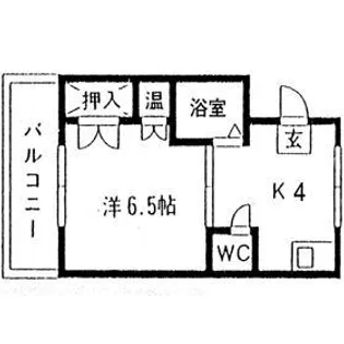 福岡県北九州市小倉南区日の出町1丁目【マンション】の間取り