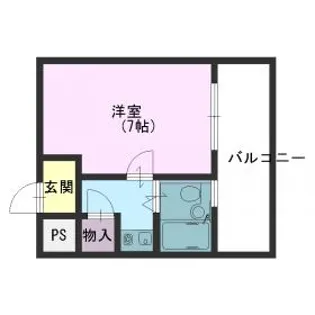 マスターズエル大浜南27【2階】の間取り
