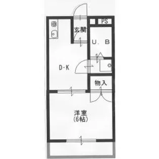 サングレース東今宿【503号室】の間取り