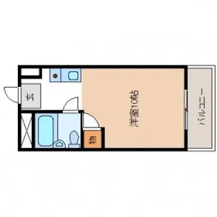 黄金町スカイマンション【7階】の間取り