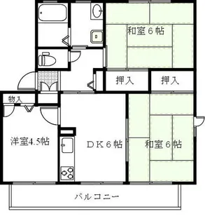 兵庫県赤穂市元禄橋町【アパート】の間取り