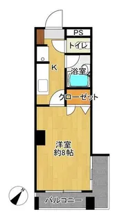 昭代タカモクビル【501号室】の間取り