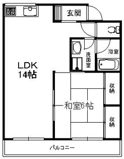 大阪府箕面市船場東1丁目【マンション】の間取り
