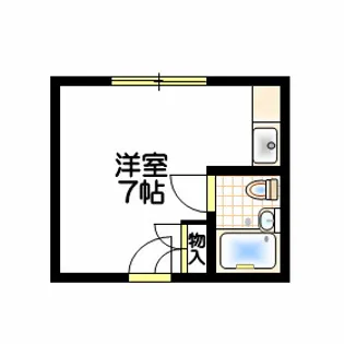メイアイ1号館【1階】の間取り