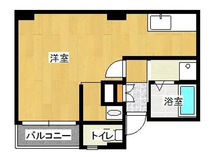 メゾン白川【201号室】の間取り