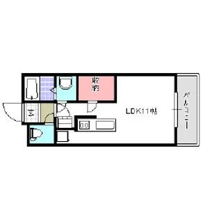 福岡県北九州市八幡西区下上津役元町【マンション】の間取り