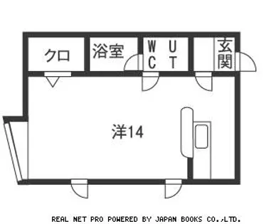 北海道札幌市白石区南郷通13丁目南【アパート】の間取り