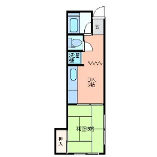 愛知県名古屋市中区新栄2丁目【マンション】の間取り
