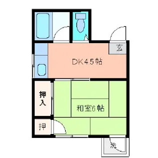 愛知県名古屋市中区新栄2丁目【マンション】の間取り