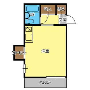 アームズ220【2階】の間取り