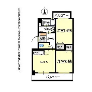 フォーサイト【203号室】の間取り