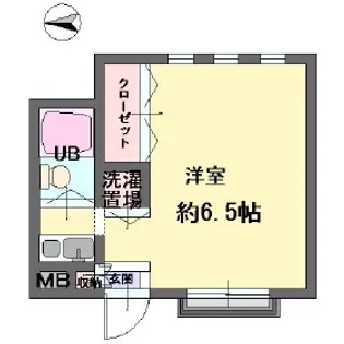 大阪府四條畷市楠公2丁目【マンション】の間取り