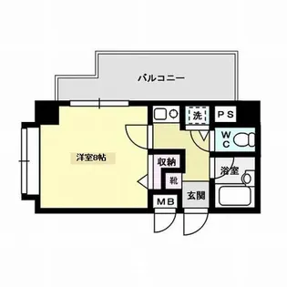 フォーラム南福岡【4階】の間取り