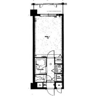 ステイタスマンション長尾【4階】の間取り