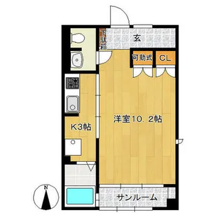アストロメリア【2階】の間取り
