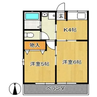 桜木館【2階】の間取り
