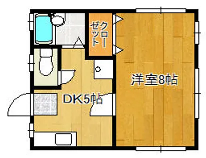 たから荘【A-8号室】の間取り