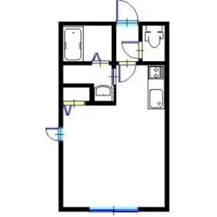 コンフォートあいの里公園【202号室】の間取り