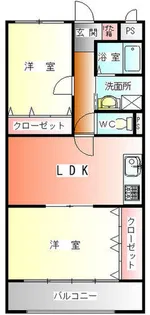 ファミール香【2階】の間取り