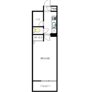 ヴィヴァーチェ浅川【3階】の間取り