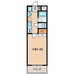 オーパス・21【1階】の間取り