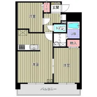 パークスクエア東札幌【301号室】の間取り