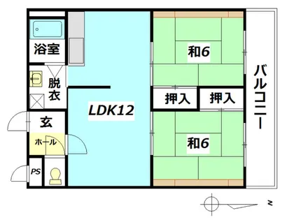 MOビル【802号室】の間取り