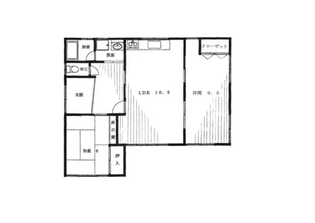 愛知県名古屋市名東区社台1丁目【一戸建】の間取り