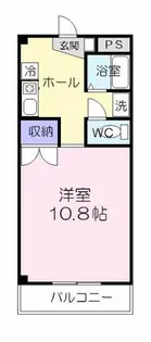 愛知県豊橋市三ノ輪町字本興寺【マンション】の間取り