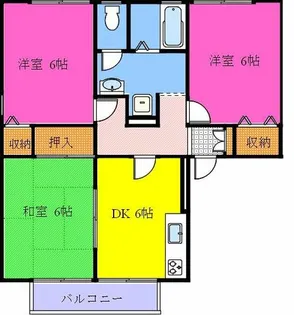 兵庫県赤穂市正保橋町【アパート】の間取り