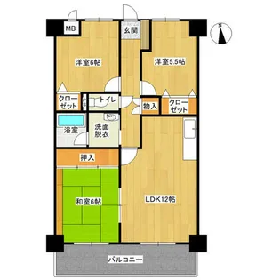 ANビル【4階】の間取り