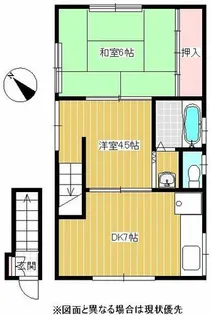 夢野ハイツ【2F号室】の間取り