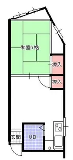 昭和ハイツ【201号室】の間取り