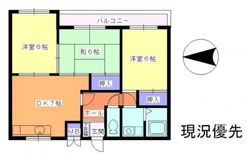 アストロハイツ【3階】の間取り