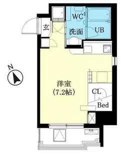 SK BUILDING-5【5階】の間取り