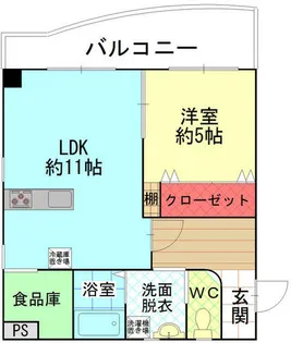フェリーチェマスヤ【302号室】の間取り