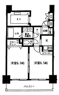レグルスアーク【203号室】の間取り