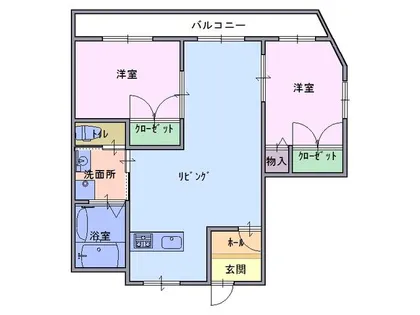 コーポ愛和【2階】の間取り