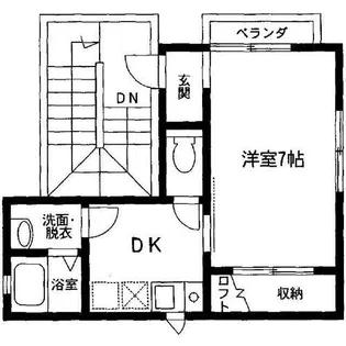 アーバン白鳥【301号室】の間取り