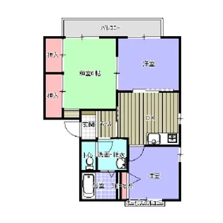 ディアス吉祥寺【A202号室】の間取り