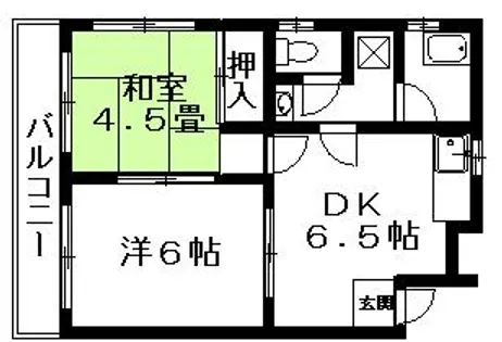三萩野清原ビル【301号室】の間取り