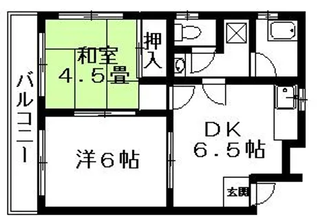 三萩野清原ビル【301号室】の間取り
