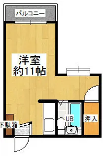 MAYUMIサンフィールド【203号室】の間取り