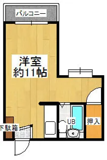 MAYUMIサンフィールド【203号室】の間取り